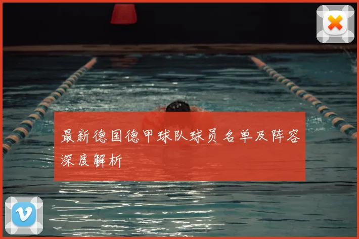 最新德国德甲球队球员名单及阵容深度解析